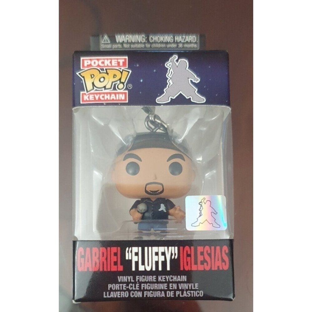 Gabriel "fluffy" Iglesias pocket pop keychain, vinyl figure keychain